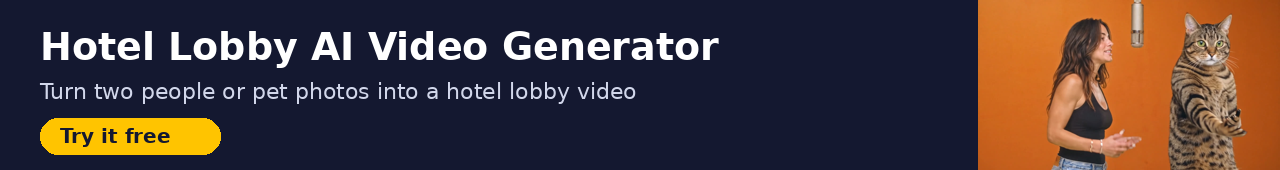 Hotel Lobby AI Video Generator