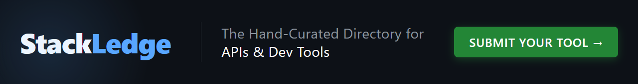 StackLedge - The API & Dev Tool Directory