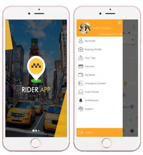 Let's go safer with Female ride hailing app in Brazil logo