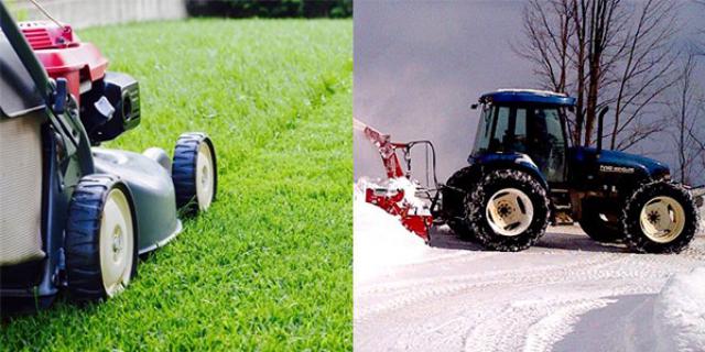 Remove the cream of the winter with on-demand Lawn Mowing & Snow Removal app logo