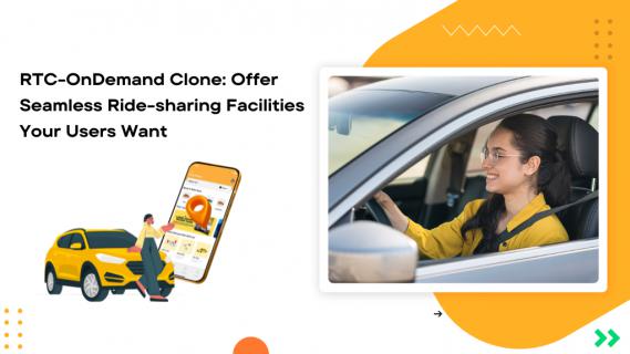 RTC-OnDemand Clone: Offer Seamless Ride-sharing Facilities Your Users Want logo