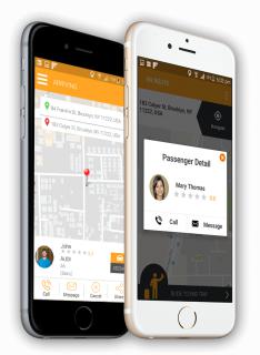Win-Win Solution of Taxi On Demand Business with Uber App Clone - Startup logo and branding