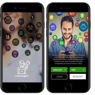 Build an Exceptional On Demand Service business with the Gojek Clone - Startup logo and branding