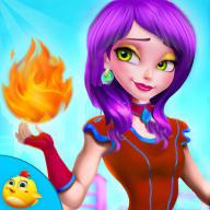 Girl Super Heroes logo