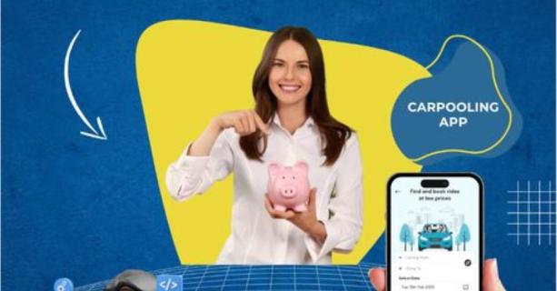 How to Save Money and the Environment with Carpooling App Development logo