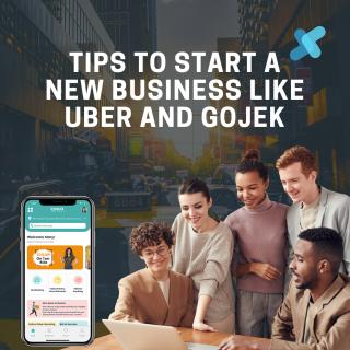 Tips To Start a New Business Like Uber and Gojek logo
