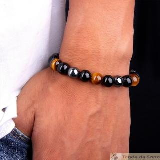 Pulseira De Tripla Proteção 8mm - Startup logo and branding