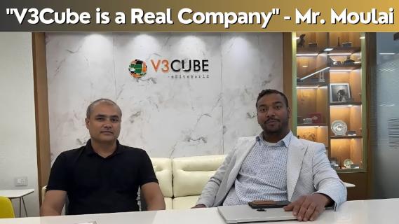 The untold story behind Istanbul client's visit to V3Cube logo