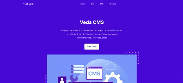 Veda CMS logo