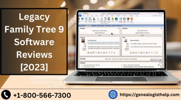 Legacy Family Tree 9 Software Reviews [2023] - Startup logo and branding