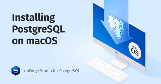 Installing PostgreSQL on macOS: A Step-by-Step Guide - Startup logo and branding