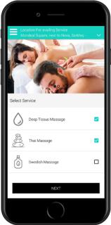 Calm the Spa On-Demand Business with Spa On-Demand App logo