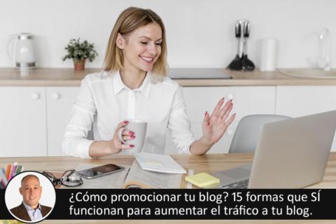 ¿Cómo promocionar tu blog? 15 formas que SÍ funcionan para aumentar el trafico web logo