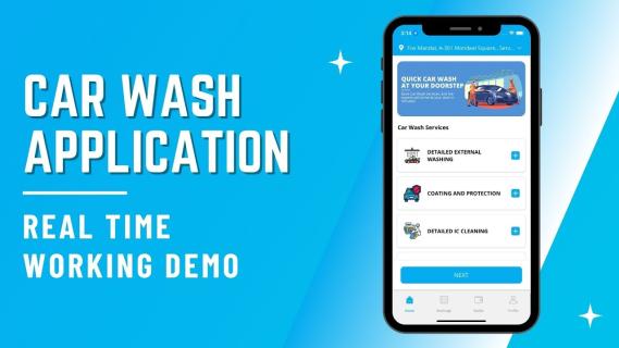 Car Wash On-demand App – Real-time Working Demo logo