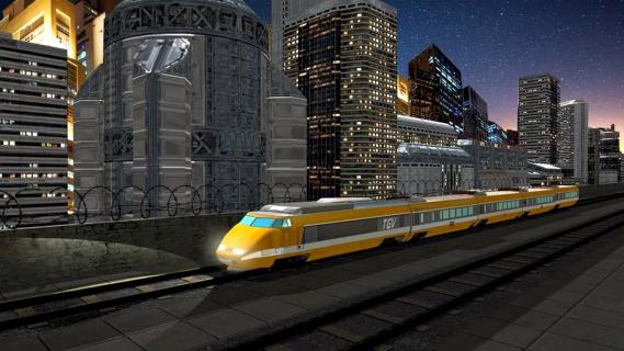 Growth of the Simulated Train Market logo