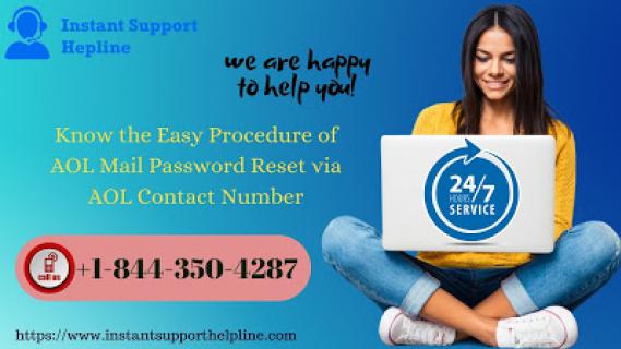 AOL Contact Number - AOL Mail Password Reset Guide logo
