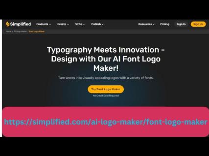 Design Eye-Catching Logos with our AI font logo maker | Simplified - Startup logo and branding