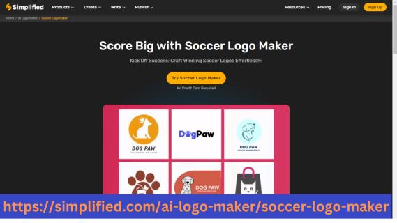 Create a Professional Soccer Logo with Our AI: Simplified  Logo Maker - Startup logo and branding