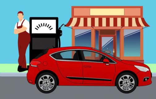 Enjoy the petrol delivery service right to your doorstep with a petrol delivery app logo