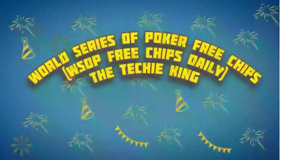 Wsop free chips - Startup logo and branding