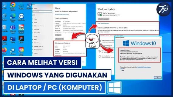 6 Cara Cek Versi Windows (di Laptop & PC) yang Digunakan logo