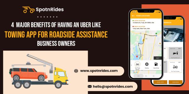 Benefits of Towing App for Roadside Assistance Business Owners logo