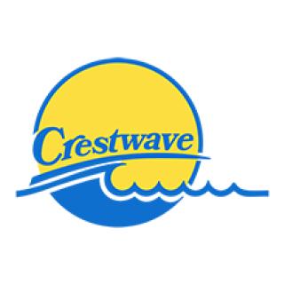 Crestwave Property Management - Startup logo and branding
