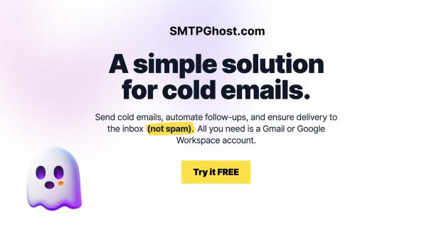 SMTP Ghost - Startup logo and branding