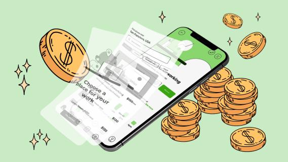 How Much Does It Cost to Build an App Prototype - Startup logo and branding