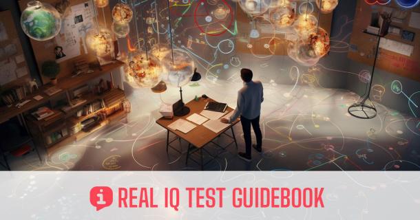 Real IQ Test Guidebook logo