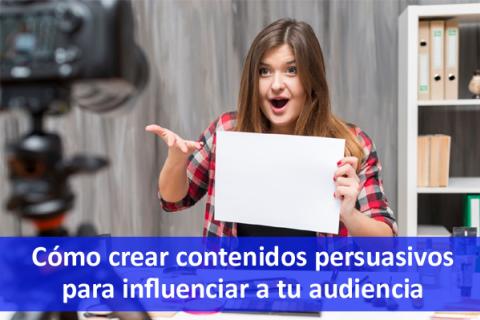 Cómo escribir contenido persuasivo para influenciar a tu audiencia. logo