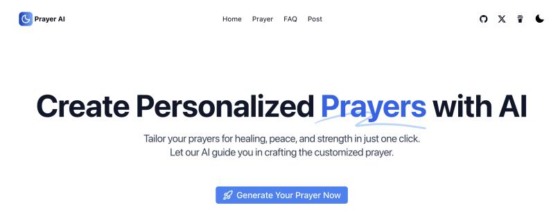 PrayerAI logo
