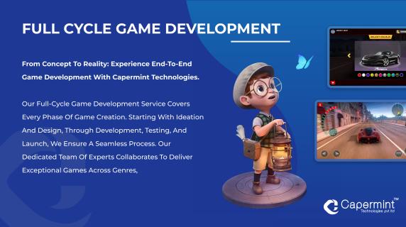 Top Game Development Company | Card Game | Board Game | 3D Game logo
