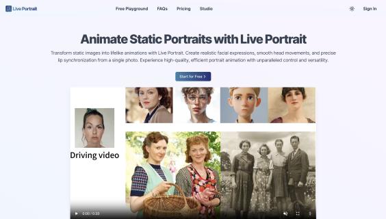 Live Portrait logo