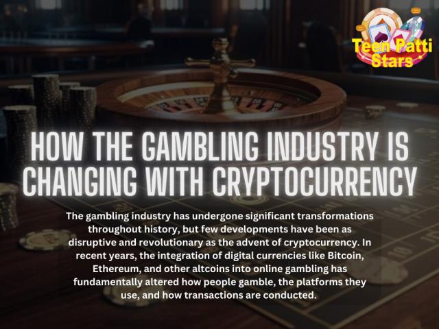 How the Gambling Industry is Changing with Cryptocurrency logo