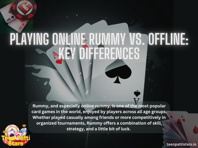 Playing Online Rummy vs. Offline: Key Differences logo