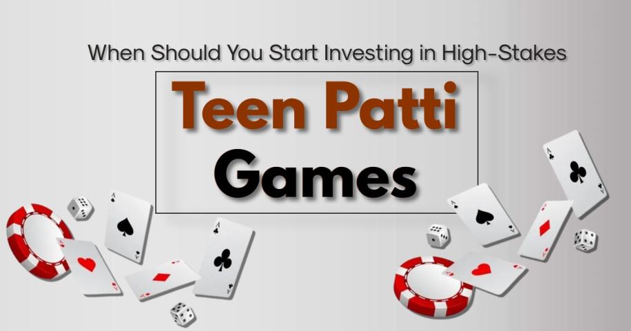 When Should You Start Investing in High-Stakes Teen Patti Games logo