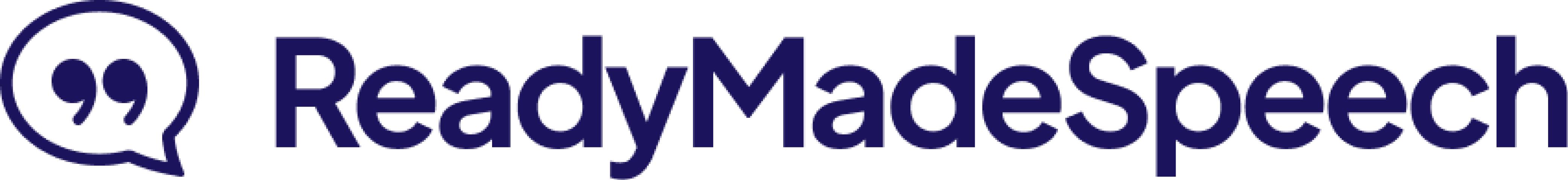 ReadyMadeSpeech logo