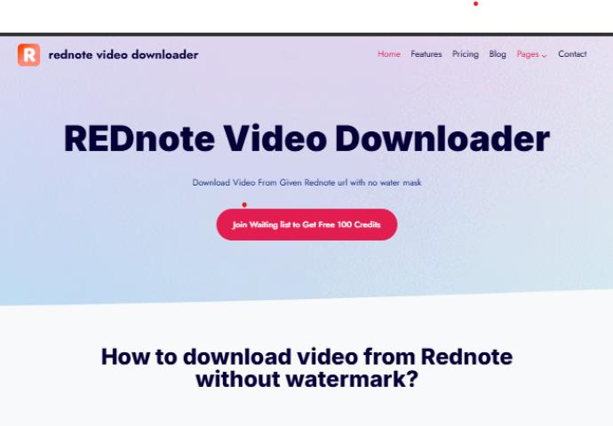 REDnote Video Downloader logo