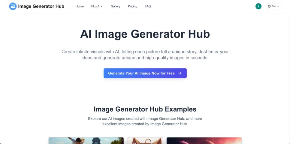 Image Generator Hub logo