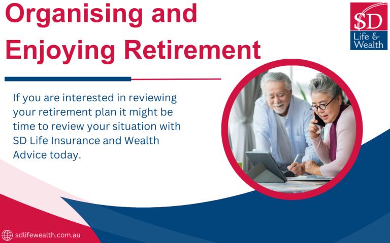 Organising and Enjoying Retirement logo