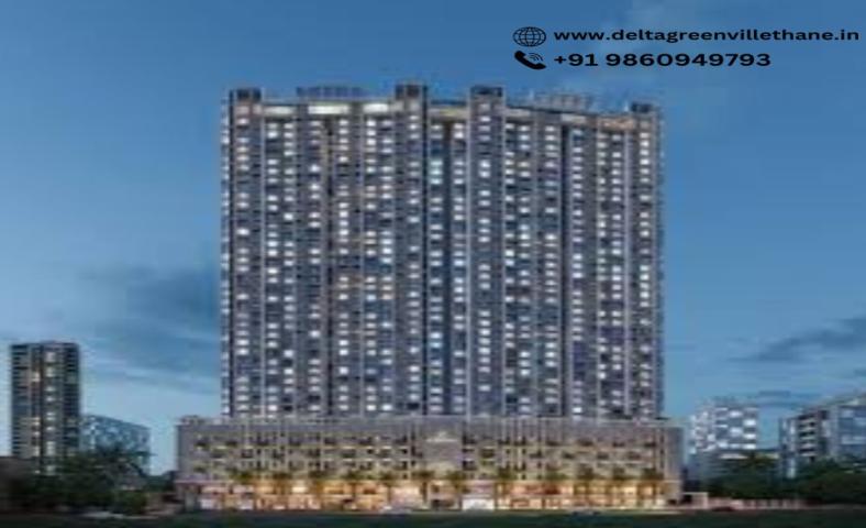 Delta Greenville Thane West 1 & 2 BHK Flats Ghodbunder Road logo