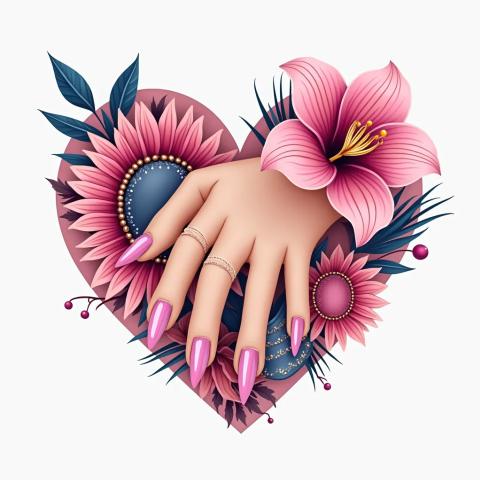 Unique AI Manicure Designs for Your Perfect Nails logo