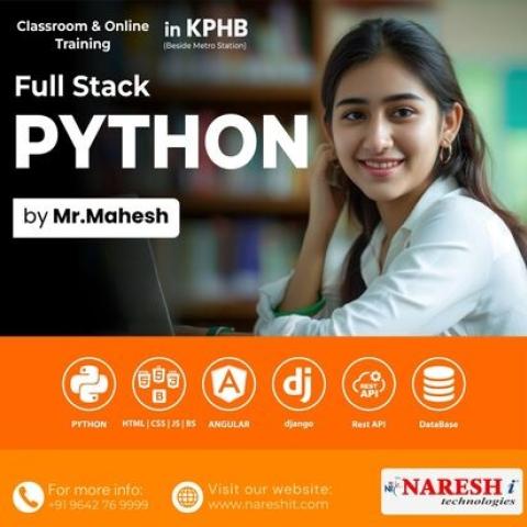 Full Stack Python Training in KPHB logo