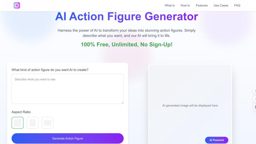 AI Action Figure Generator logo