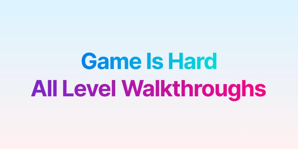 Game Is Hard - Startup logo and branding