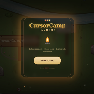 Cursor Camp Sandbox - Interactive Guide & Companion