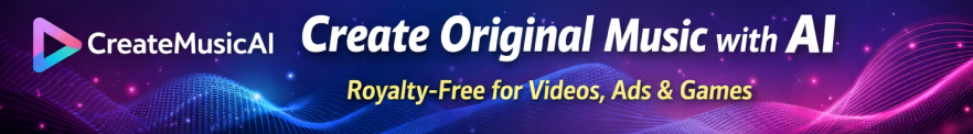 Generate original music with AI in one click, royalty-free and ready for commercial use.