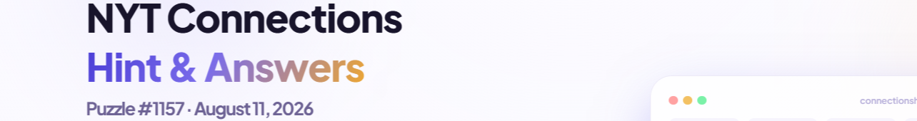 Connections Hint