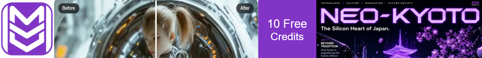 MoEdit: Upscale Video to 4K & Generate AI Art (10 FREE Credits)